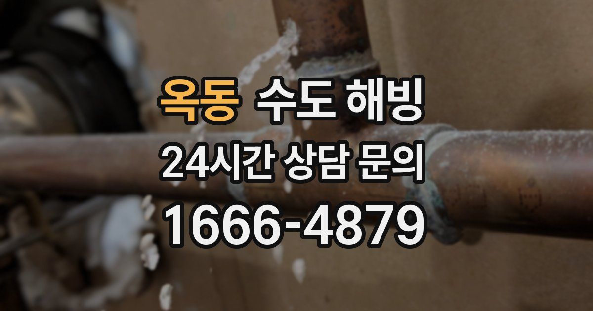 옥동 수도 해빙