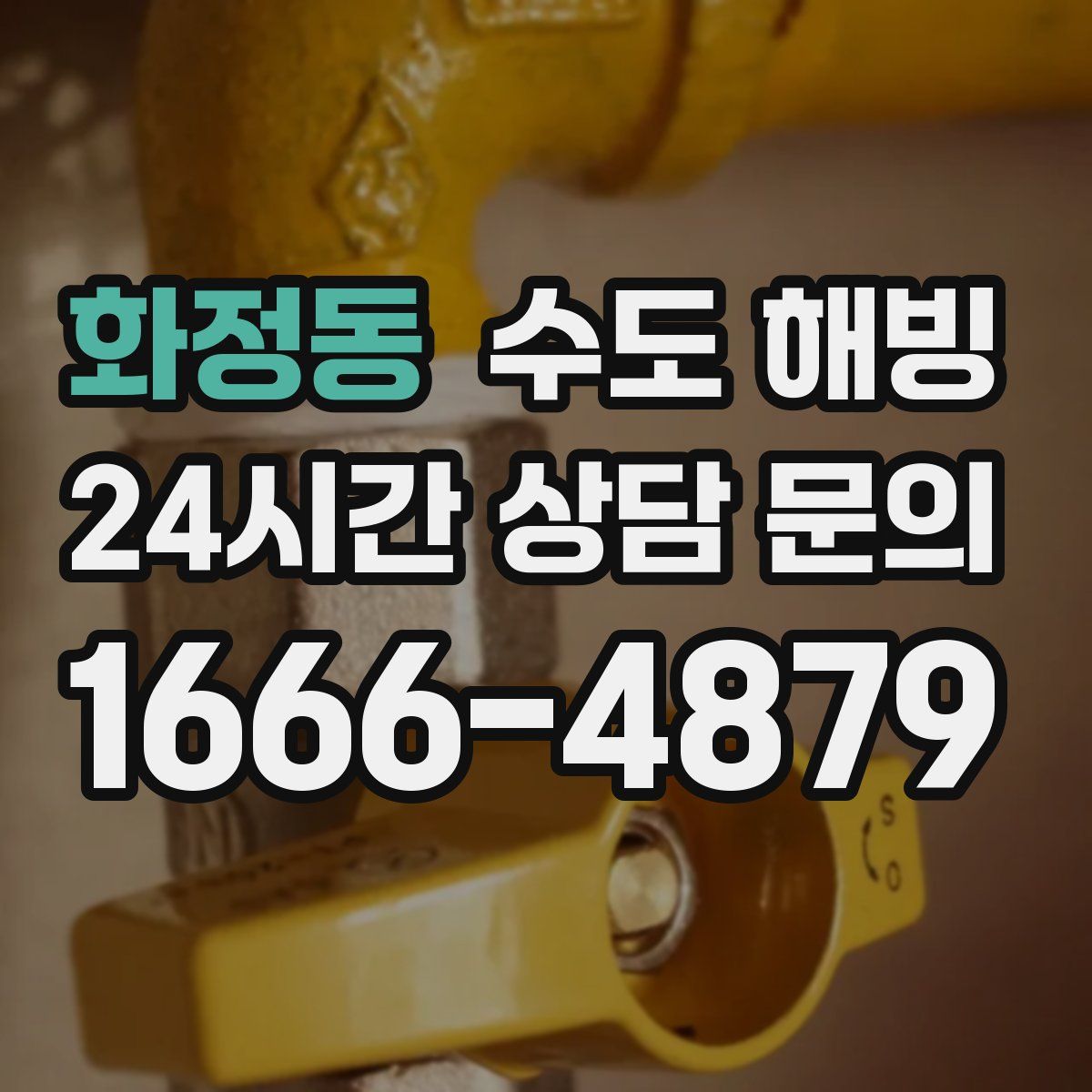 화정동 수도 해빙