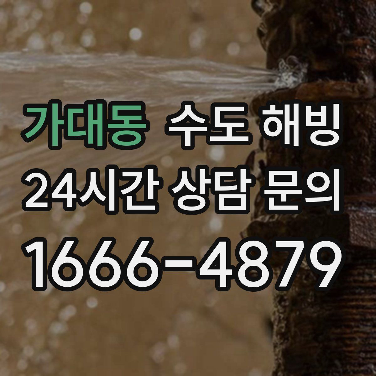 가대동 수도 해빙