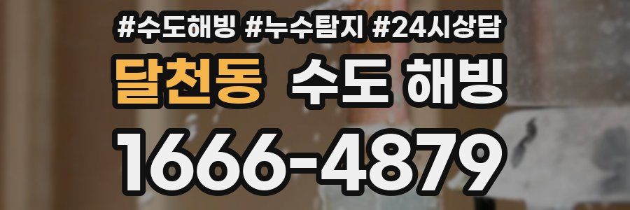 달천동 수도 해빙