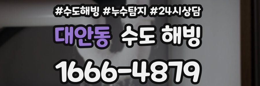 대안동 수도 해빙