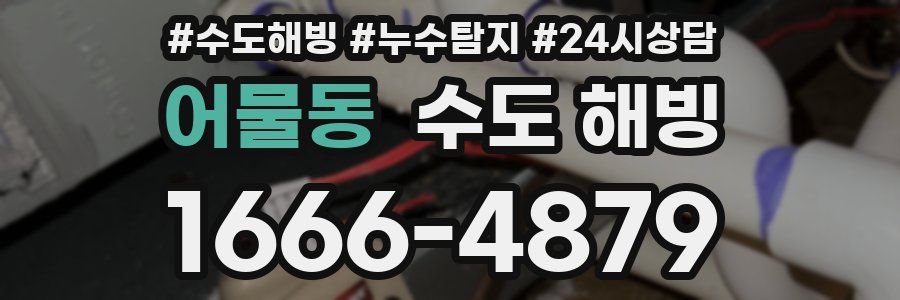 어물동 수도 해빙