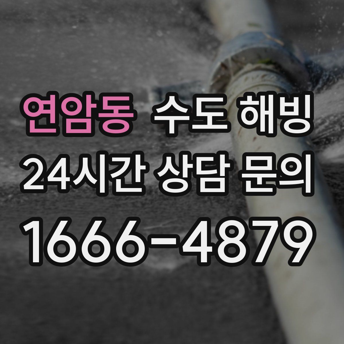 연암동 수도 해빙