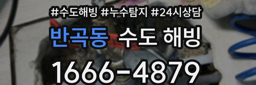 반곡동 수도 해빙