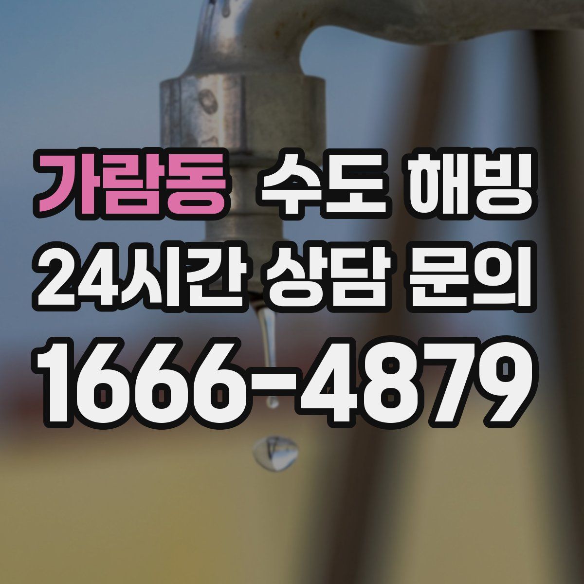 가람동 수도 해빙