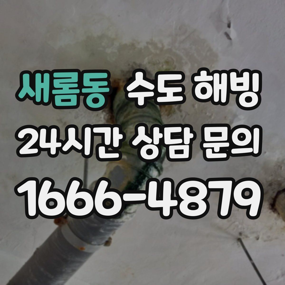 새롬동 수도 해빙 후 밸브 주변 누수 점검 포인트