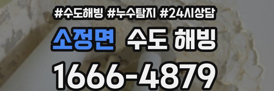 소정면 수도 해빙