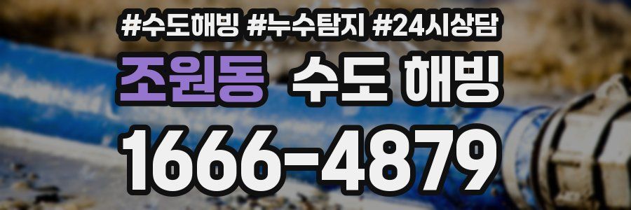 조원동 수도 해빙