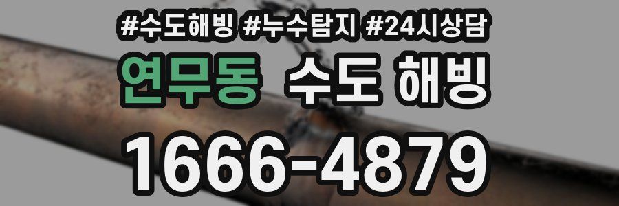 연무동 수도 해빙