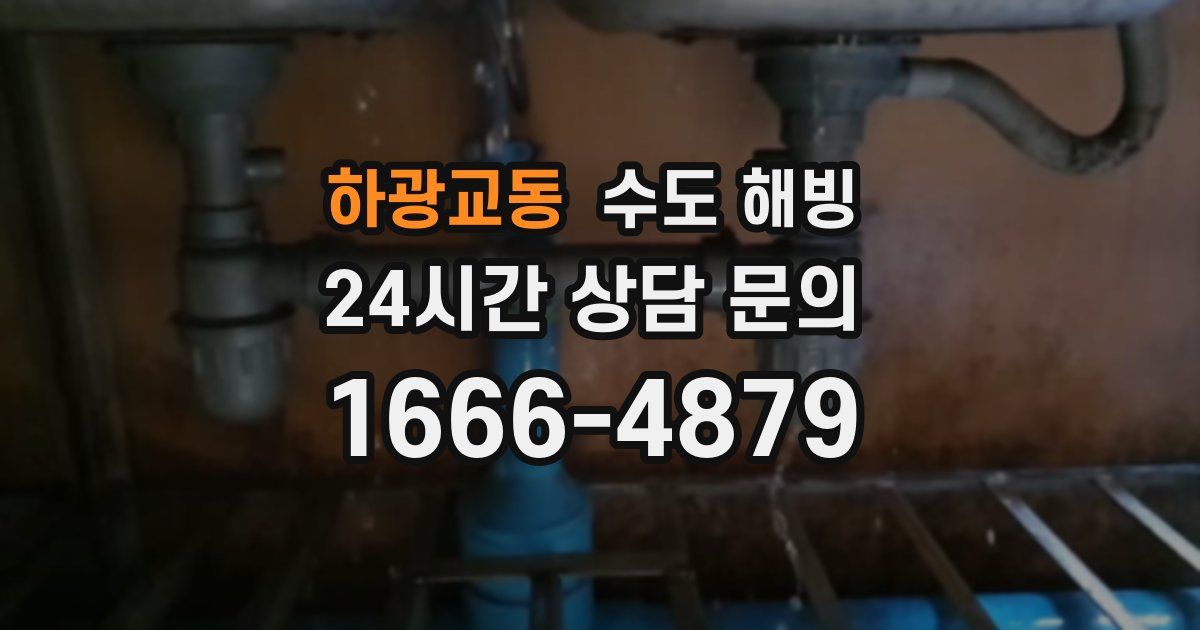 하광교동 수도 해빙