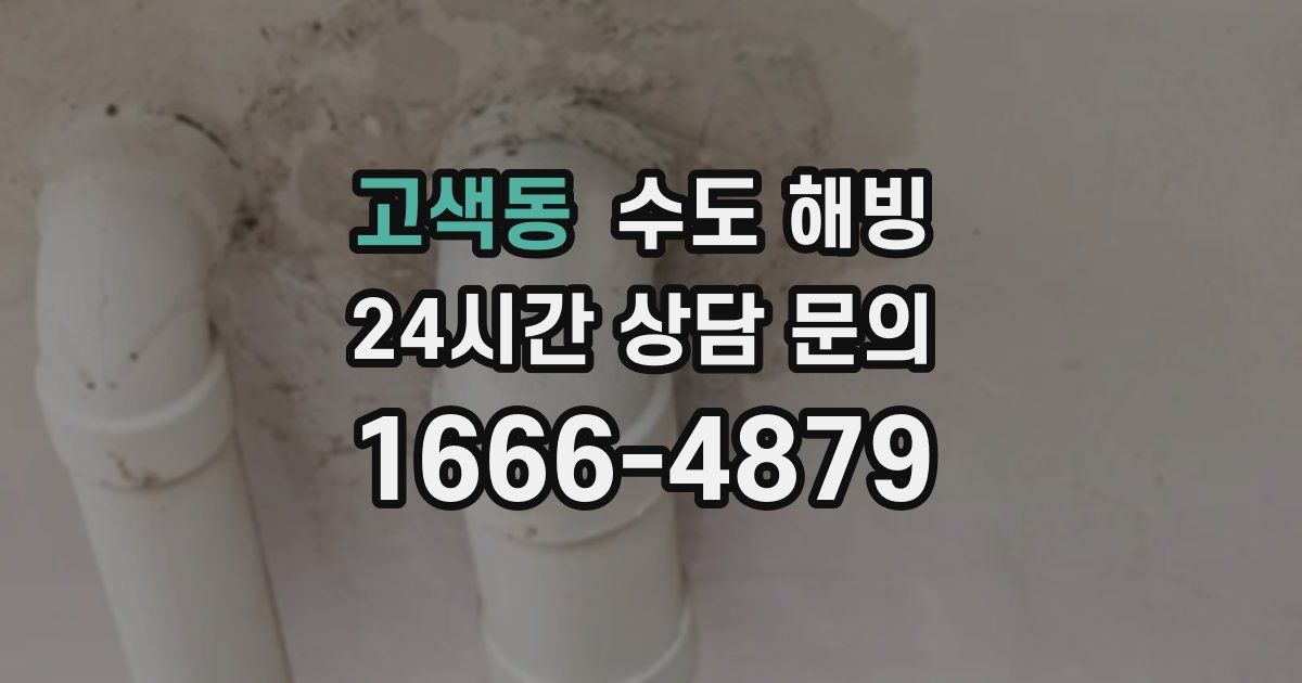 고색동 수도 해빙