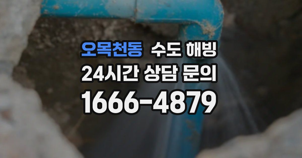 오목천동 수도 해빙