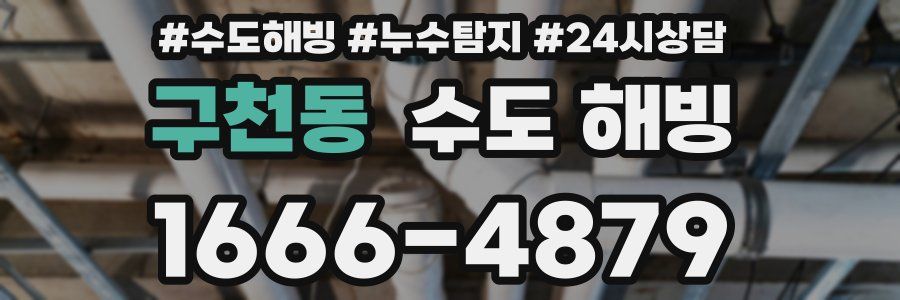 구천동 수도 해빙