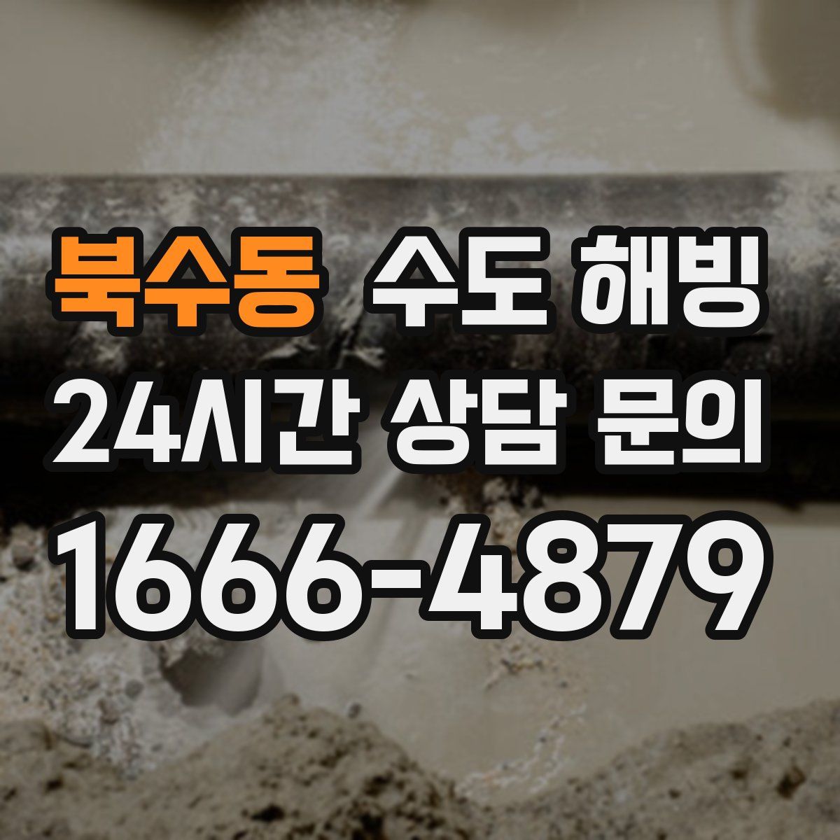 북수동 수도 해빙