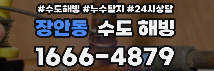 장안동 수도 해빙