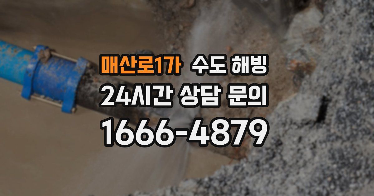 매산로1가 수도 해빙