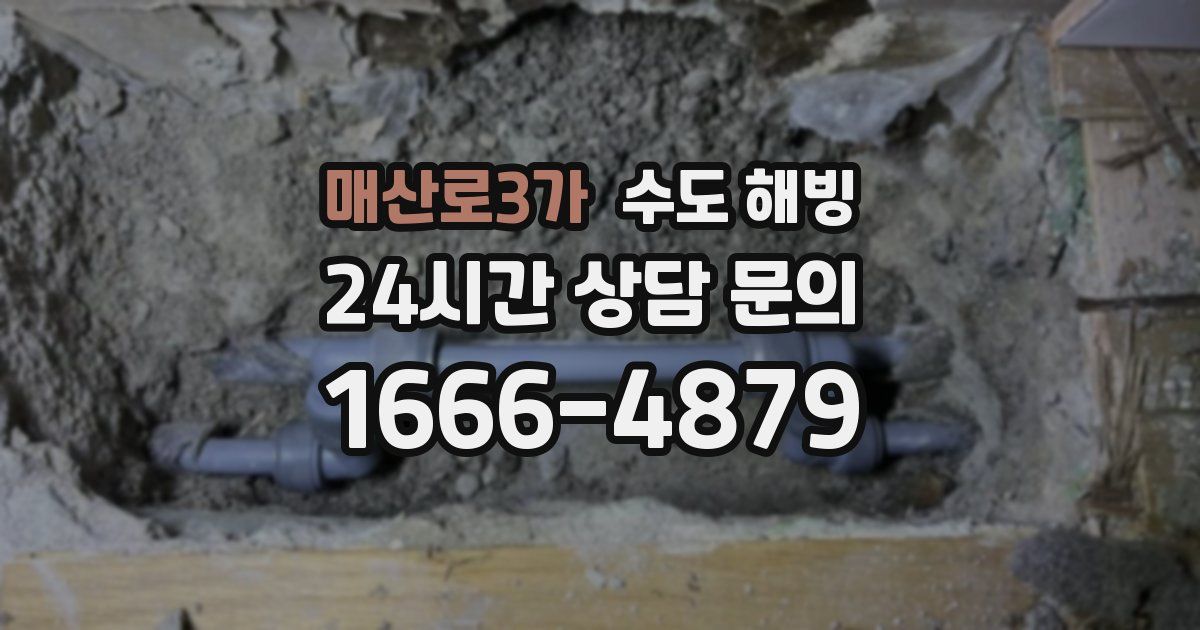 매산로3가 수도 해빙
