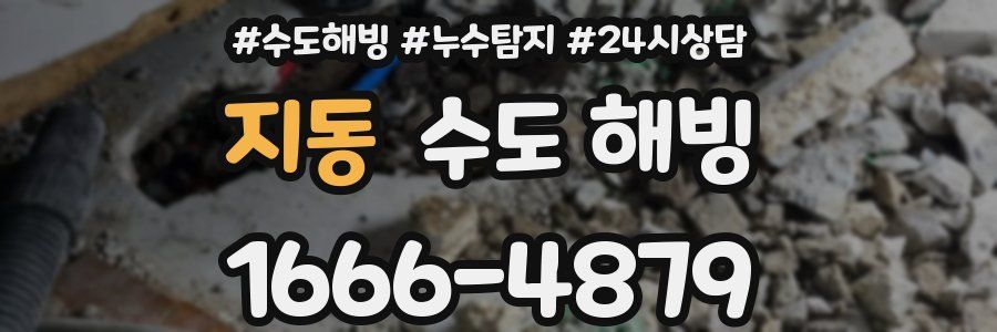 지동 수도 해빙