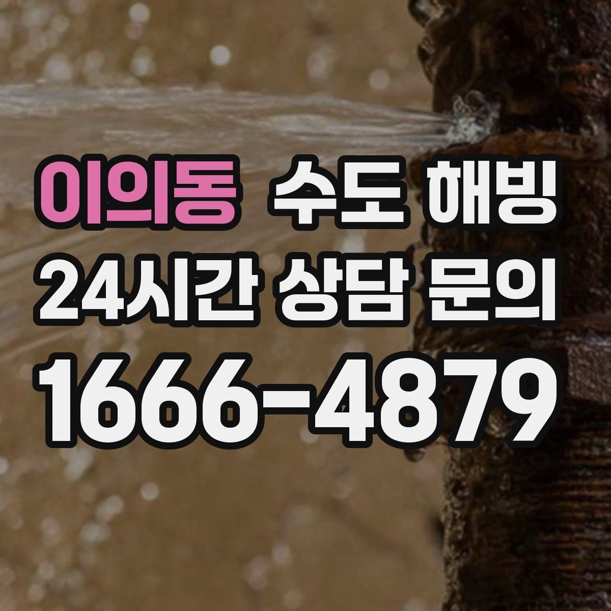 이의동 수도 해빙