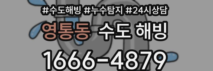 영통동 수도 해빙