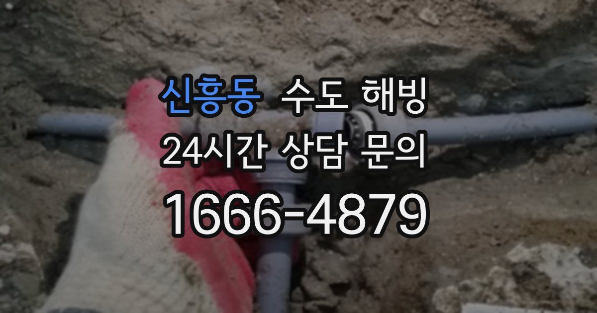 신흥동 수도 해빙