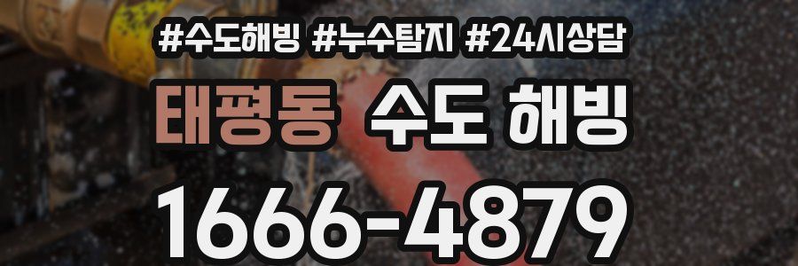 태평동 수도 해빙