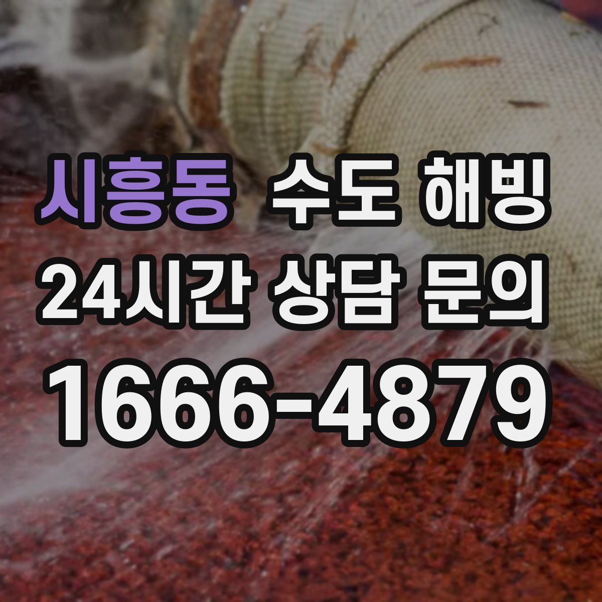 시흥동 수도 해빙