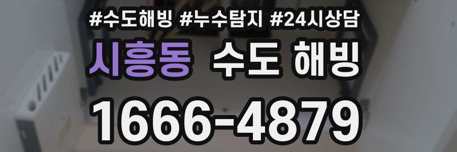 시흥동 수도 해빙