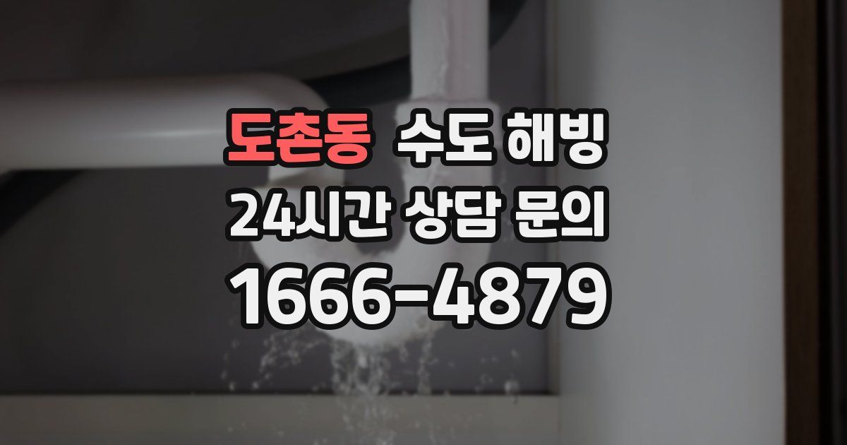 도촌동 수도 해빙