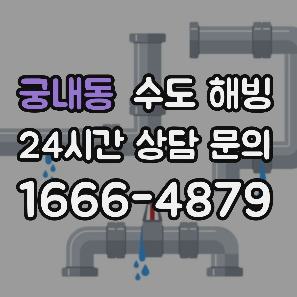 궁내동 수도 해빙