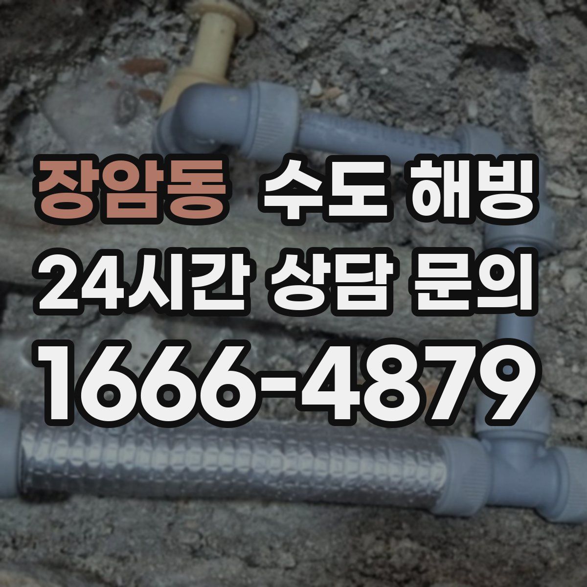 장암동 수도 해빙