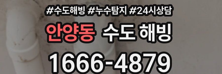 안양동 수도 해빙