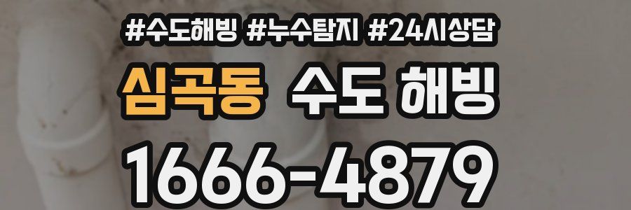 심곡동 수도 해빙