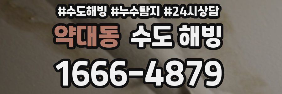 약대동 수도 해빙