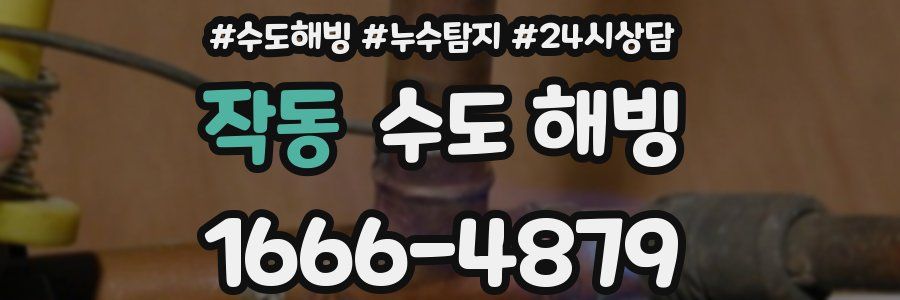 작동 수도 해빙