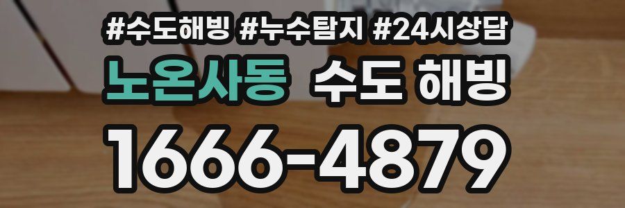 노온사동 수도 해빙