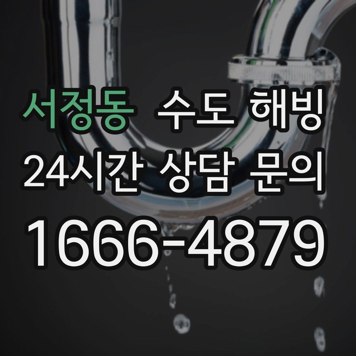 서정동 수도 해빙