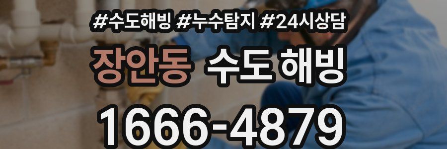 장안동 수도 해빙