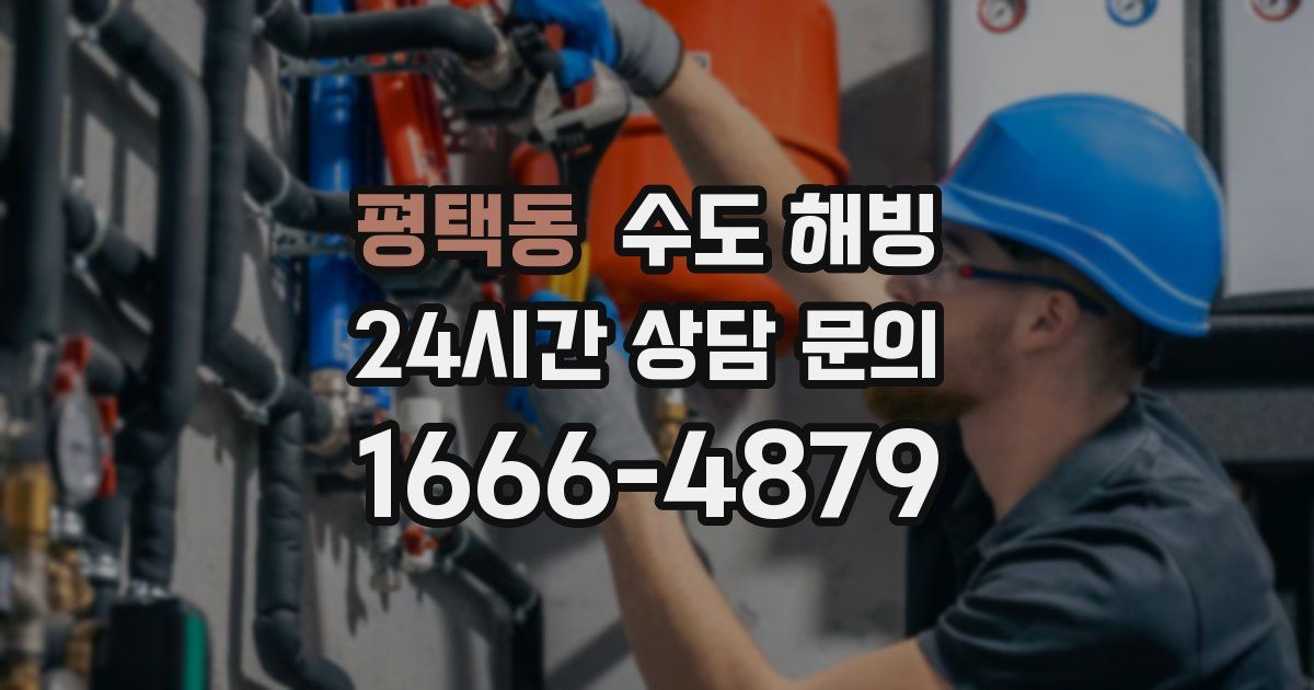 평택동 수도 해빙