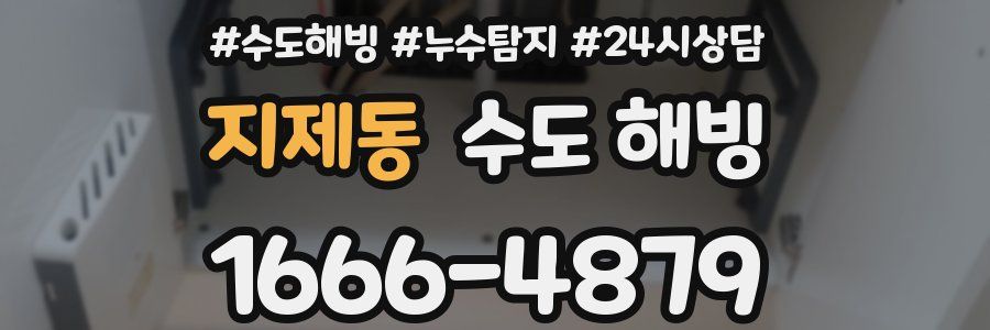 지제동 수도 해빙