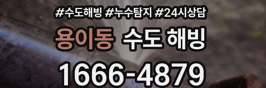용이동 수도 해빙