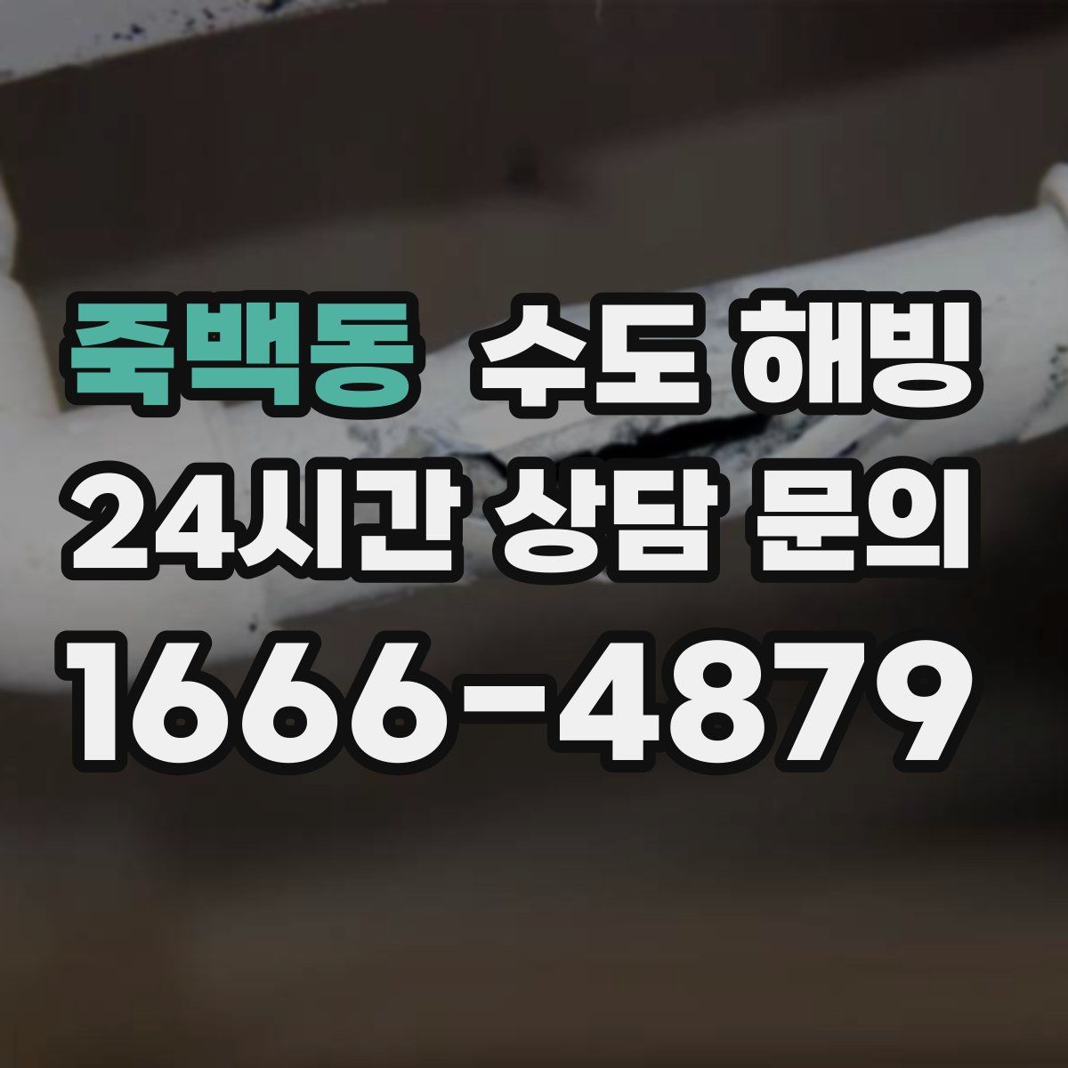 죽백동 수도 해빙