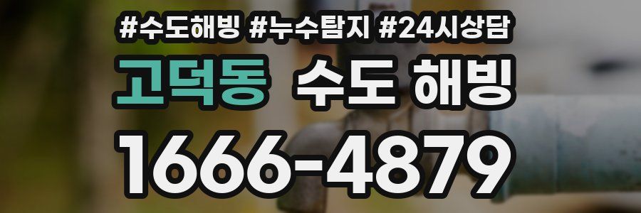 고덕동 수도 해빙