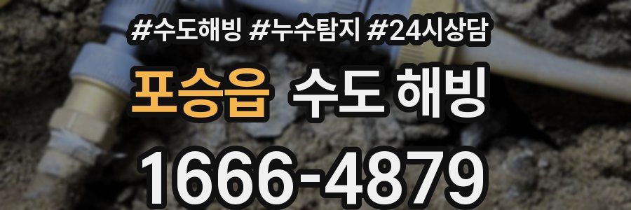 포승읍 수도 해빙