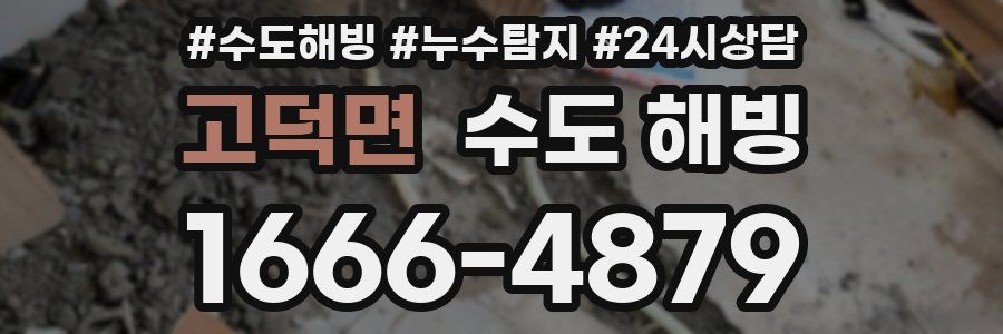 고덕면 수도 해빙