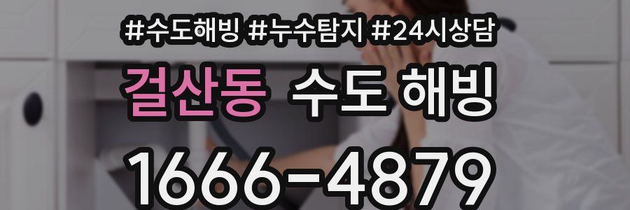 걸산동 수도 해빙