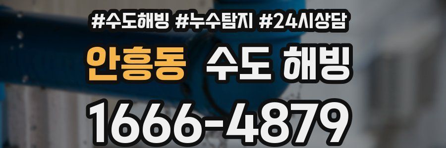 안흥동 수도 해빙