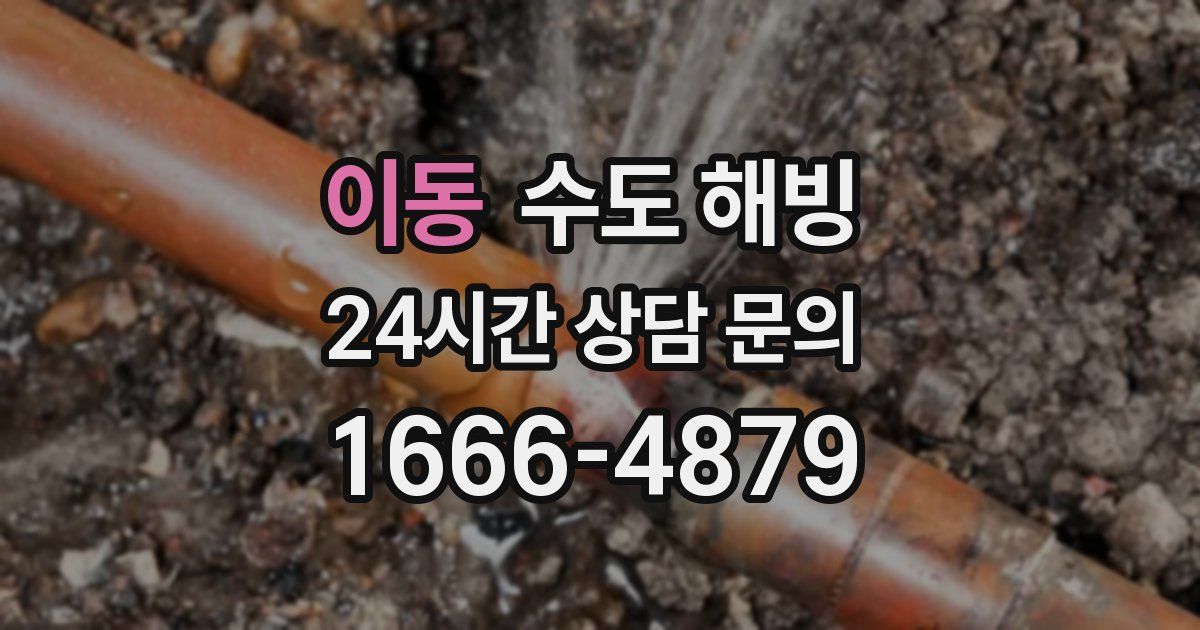 이동 수도 해빙