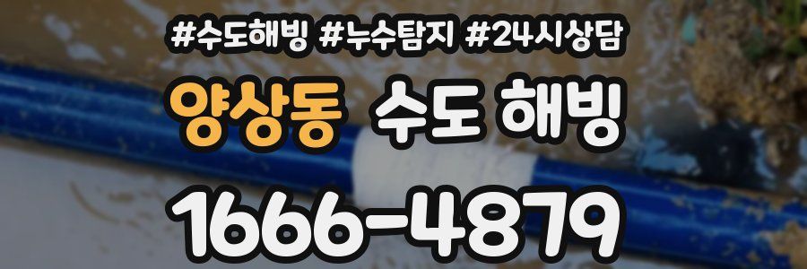 양상동 수도 해빙