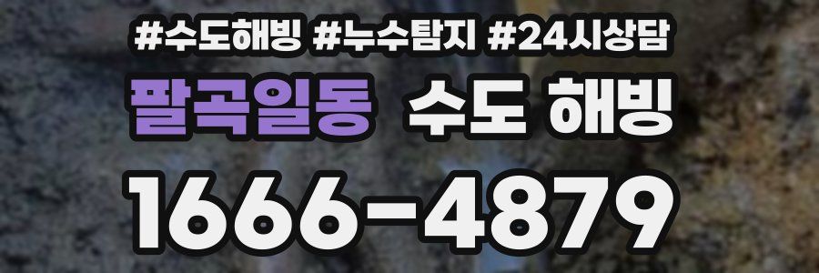 팔곡일동 수도 해빙